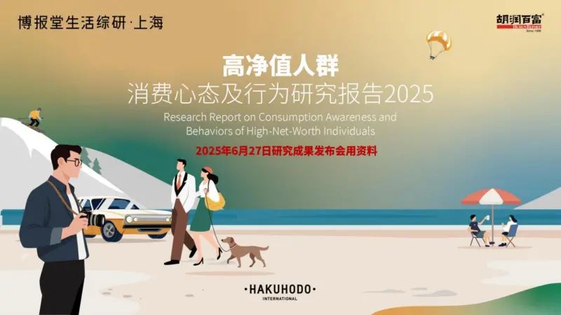 【博报堂生活综研上海】2025年高净值人群消费心态及行为研究报告-MagSilo