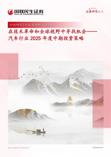 【国联民生证券】汽车行业2025年度中期投资策略：在技术革命和全球视野中寻找机会-MagSilo